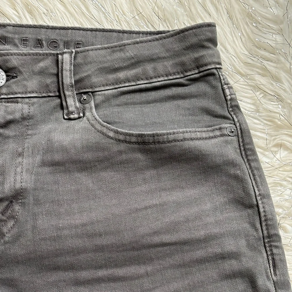 American Eagle Men’s AirFlex Athletic Fit Low waisted Gray Jeans Size 30x30